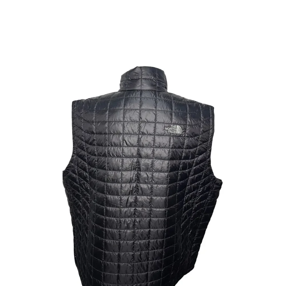 NWT The North Face Black Quilted Thermoball Trek Lightweight Zip Vest Men XXL